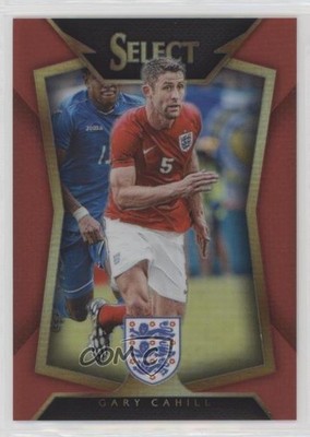 2015 Panini Select Red Prizm 27/199 Gary Cahill (Ball Back Photo Variation) 4t7