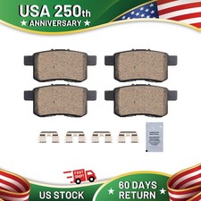 Honda Accord 2008-2017 Acura TSX 2009-2014 Rear Performance Ceramic Brake Pads