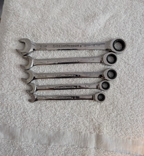 Gearwrench 72 Tooth 5 Pieces Ratcheting Wrenchs Sae