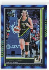2025-26 DONRUSS WNBA BLUE LASER MADDY SIEGRIST 35/49 DALLAS WINGS #20