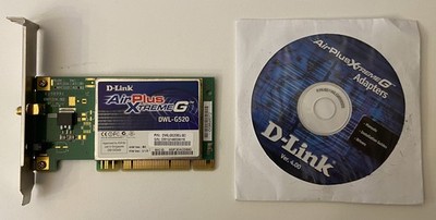D-Link DWL-G520 108Mbit Wireless PCI Adapter