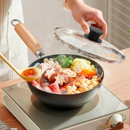Pan Lid 8 Inch - Tempered Glass Pot Lid - Replacement Pan Cover for Cast Iron... - 第 8/8 張圖片