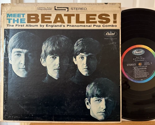 The Beatles Meet The Beatles! Vinyl LP Capitol ST 2047 1st Pressing Scranton