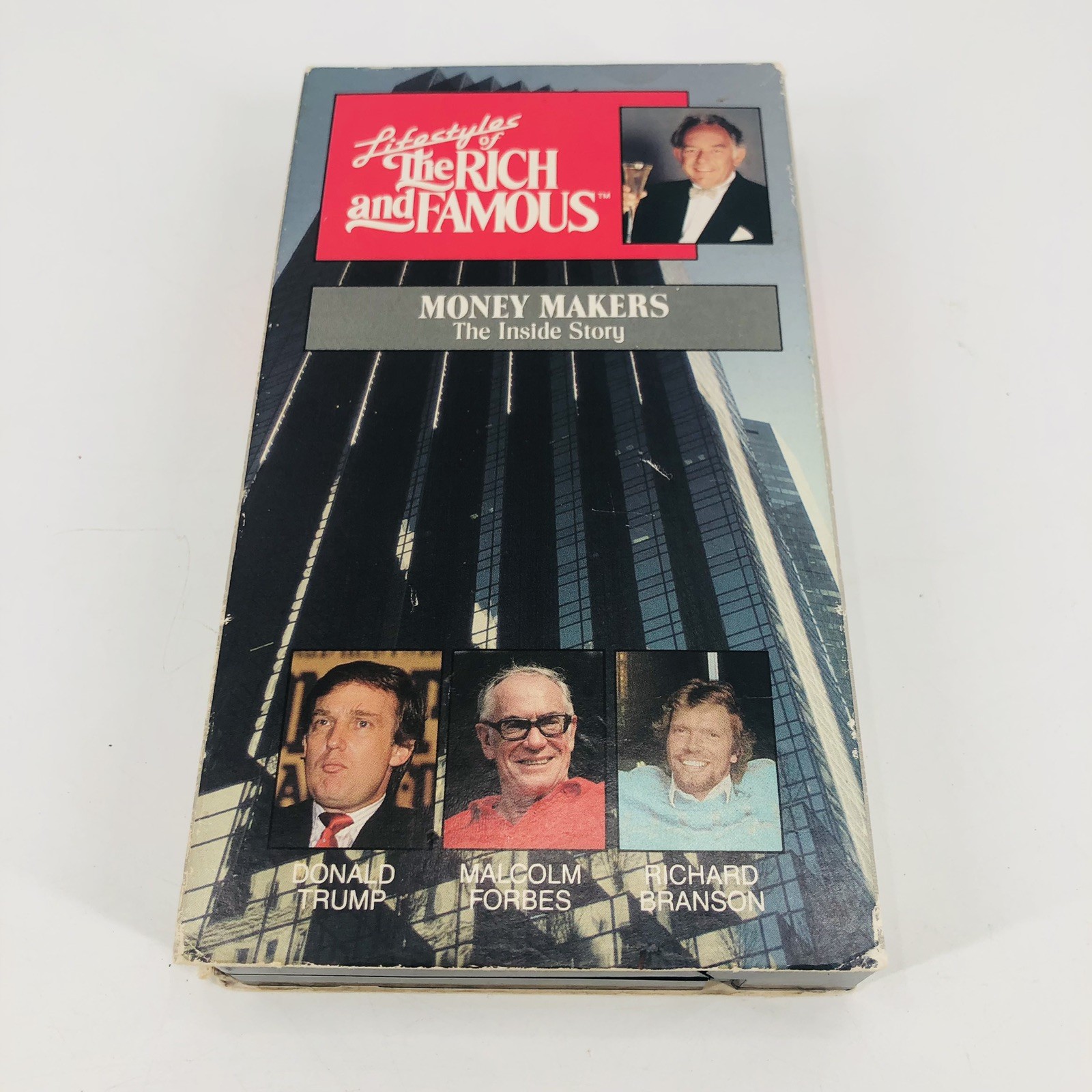 Vtg Lifestyles of the Rich & Famous Money Makers VHS - Donald Trump Branson