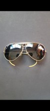 Nice Vtg RAY-BAN Bullet Hole Shooter 12K Gold...