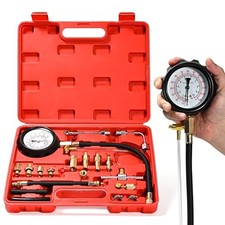 NP Diesel Fuel Pressure Gauge Kit Petrol Fuel Pressure Tester Fuel Injection