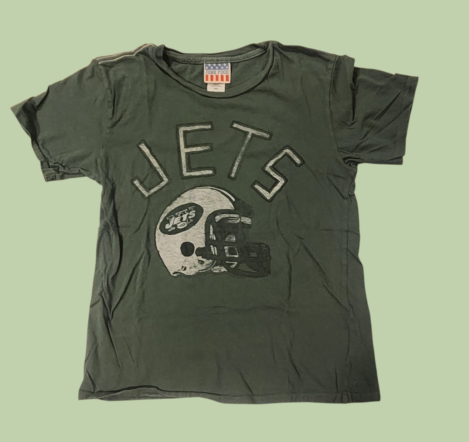 NY Jets Tebow Youth Medium Nike On Field Jersey & Soft Green T-Shirt Combo thumbnail 6