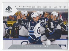 18/19 UD SP AUTHENTIC PATRIK LAINE AUTHENTIC MOMENTS SP #116