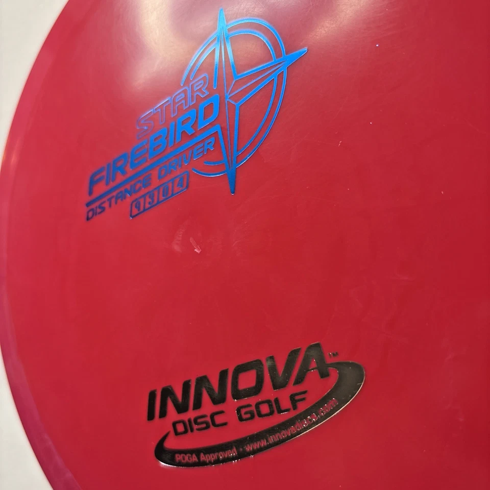Innova Star Firebird - 2 Foil Penned Vintage 175g Scaled Rare Old Run FLAT New - Image 2 of 4