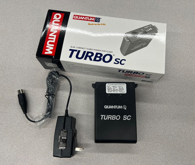 Quantum Instruments Turbo SC Battery Pack for Portable Flashes NIB