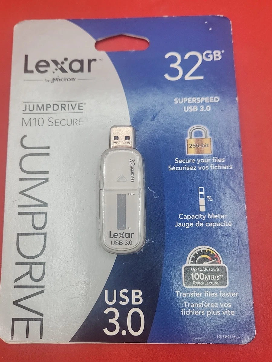 Lexar 64GB JumpDrive S47 USB 3.1 Speed up to 250MB/s Read Flash Drive Mini -UK e