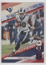 2019 Panini Donruss Elite Aspirations 13/70 Todd Gurley II #39 2qw