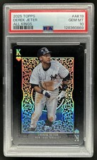 2025 Topps Derek Jeter All Kings SSP #AK-19 New York Yankees PSA 10 GEM MINT
