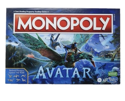 Monopoly: Avatar Edition Board Game for 2-6 Players, Family Games Factory Sealed