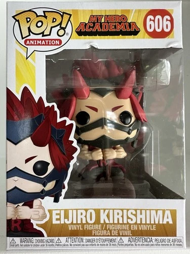 Funko Pop! Animation My Hero Academia Eijiro Kirishima Figure #606 New 142-1