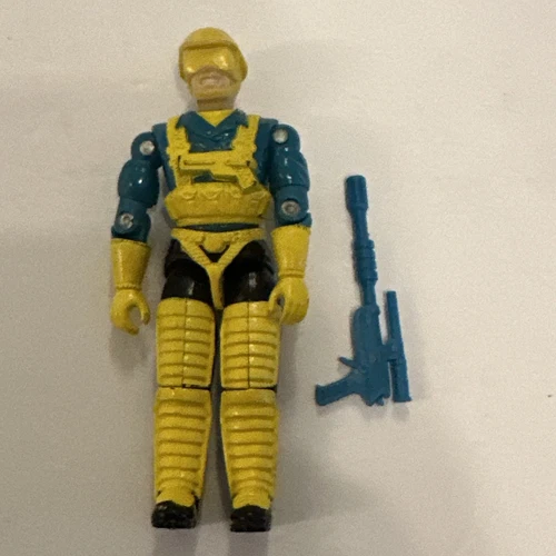 1991 Gi Joe Cobra 3.75" Sky Creeper v1 Figure Air Recon Leader Complete Hasbro