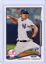 MASAHIRO TANAKA 2014 TOPPS ROOKIE CARD #661 NEW YORK YANKEES