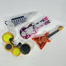 MGA LOL Surprise OMG Remix Doll Musical Instruments Lot Of 4 Tested All Works