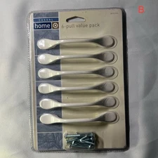 (6-PACK) 3" Spoon Foot Pull Chrome 085-03- 3426