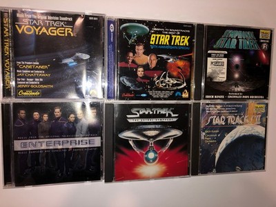 Star Trek Original Soundtrack CD Lot 6 Voyager Enterprise TV Film Score Music