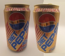 Vintage 1995 Diet Pepsi Caffeine Free Uh-Huh Nutrasweet Can Unopened -  145