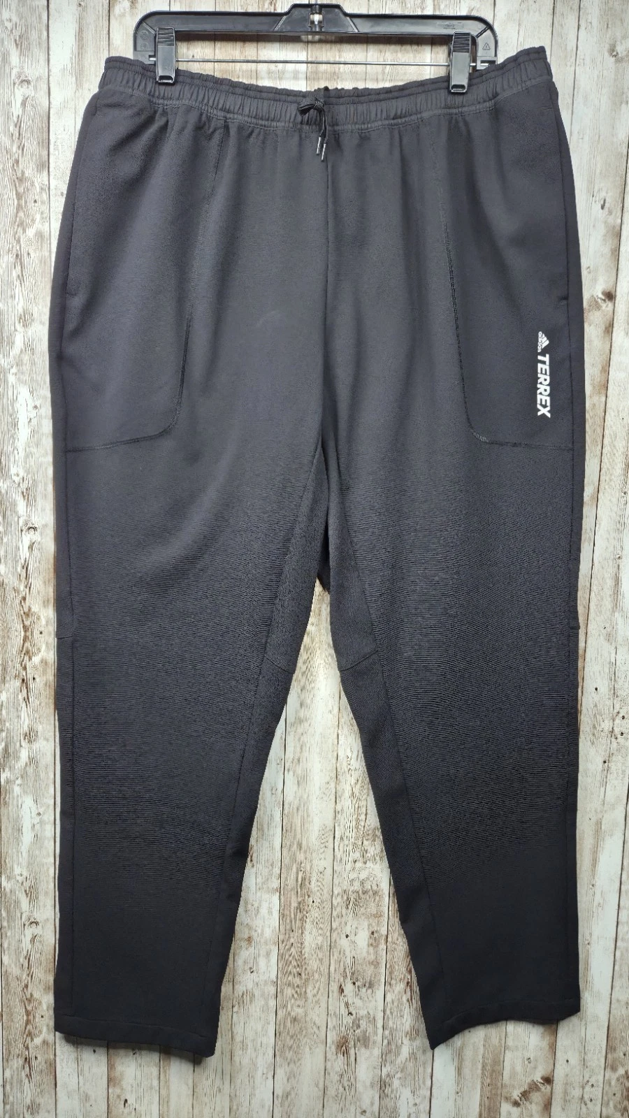 Adidas GM4771 Men's Terrex MT Black Hiking Pants Size XL Lightweight Comfy GUC
