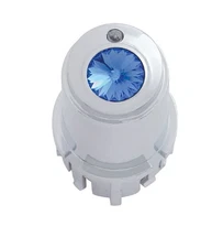 Center A/C Control Knob  2006+ Fits Kenworth - Blue Crystal