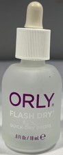 Orly FLASH DRY Quick-Dry Drops, 0.6 oz. (NO BOX)