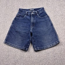 Vtg Southpole Denim Shorts Boys 10 Dark Wash 90s/Y2K Baggy Streetwear Skater