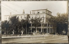 Van Ness Hotel Burlington Vermont Byron Miller Photo AZO RPPC Postcard 3867