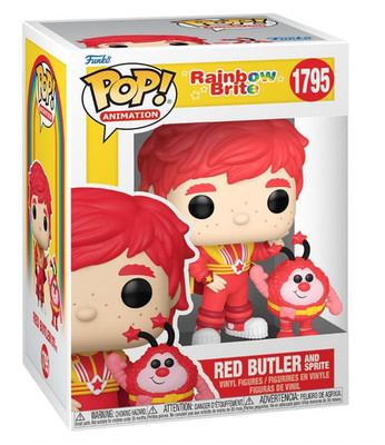 Funko Pop Rainbow Brite Red Butler and Sprite #1795 Retro 1980's Collectible Duo