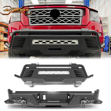 Frontrear Bumper For 2022 2023-2026 Nissan Frontier Heavy Duty Full Width Steel