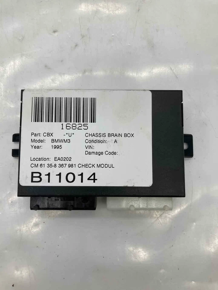 1995 BMW M3 OEM CM CHECK CONTROL COMPUTER MODULE 61358367981 - Imagem 3 de 4