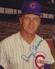 AUTOGRAPHED 8X10 DOUG CLEMENS  Chicago Cubs  Photo W/COA