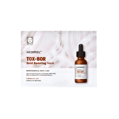 MEDI-PEEL Tox 8 Hyaluronic Acid Bor Gold Boosting Mask 25ml*10ml,Kbeauty, sample