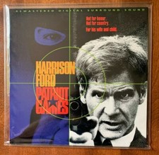PATRIOT GAMES Laserdisc Harrison Ford Remastered