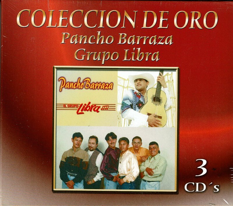 Coleccion de Oro Pancho Barraza Grupo Libra (3 CD Box) BRAND