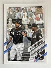 2021 Topps #14 Do It for the Fans! (Eloy Jimenez / Luis Robert)