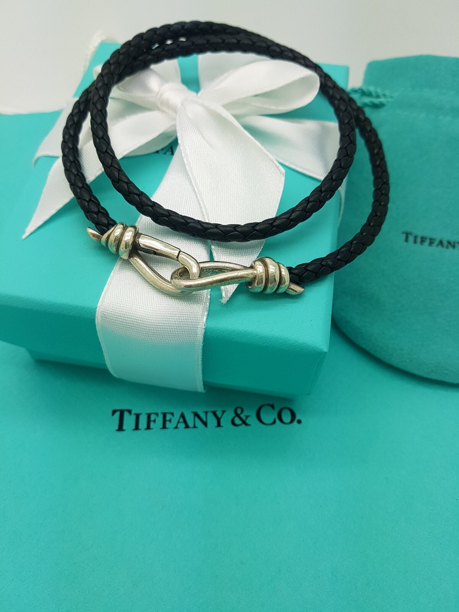 Tiffany & Co. Double Knot Leather Wrap Paloma Picasso Braided