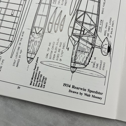 Plans & 3-Views Model International - 1936 Bellanca Skyrocket by Bill Hannan - Picture 20 of 23