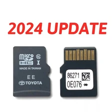 2024 MAP UPDATE GPS NAVIGATION MICRO SD CARD TOYOTA MODELS OEM 86271 0E076