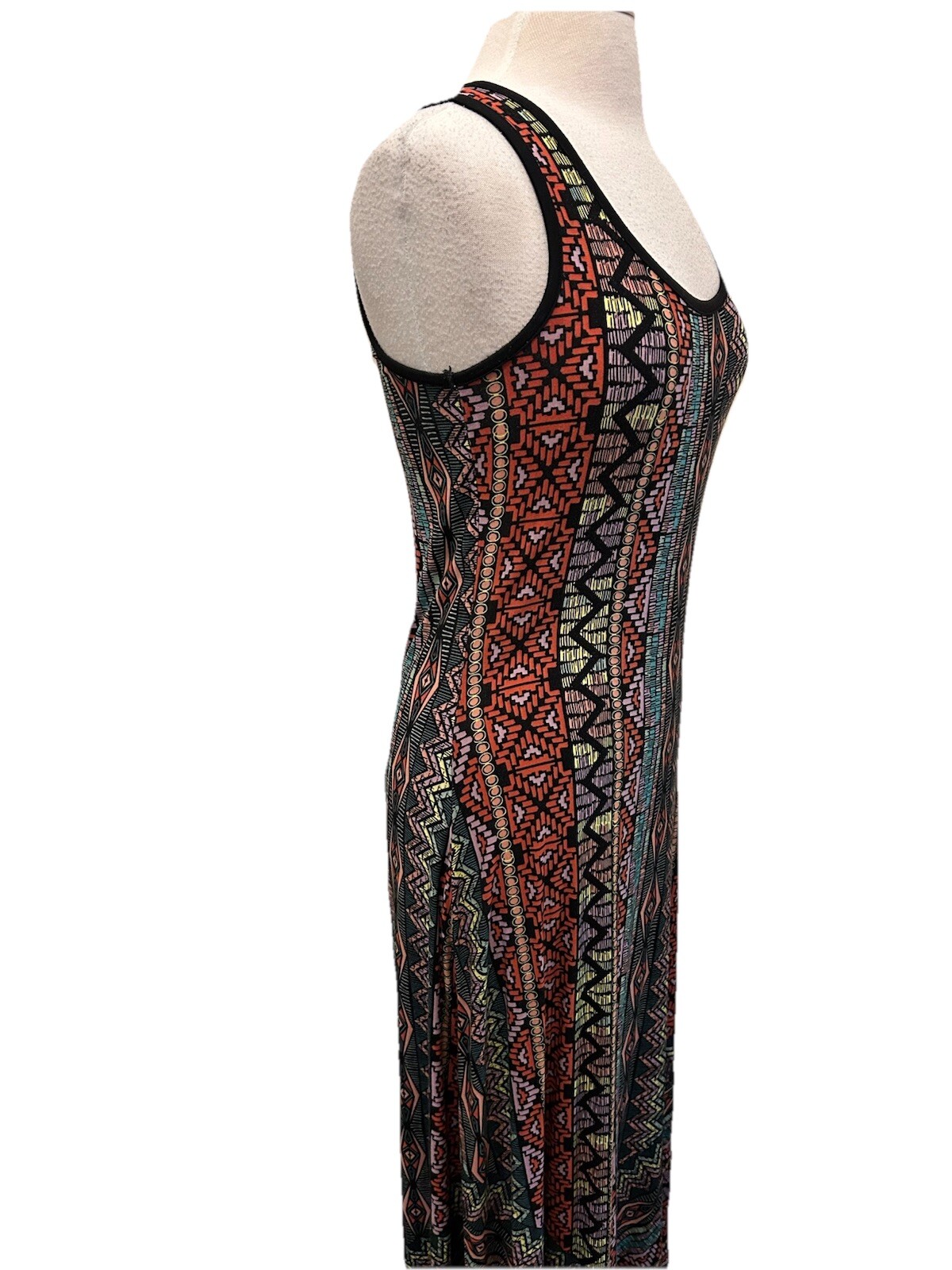 Spense Multicolor Geometric Print Sleeveless Maxi… - image 6