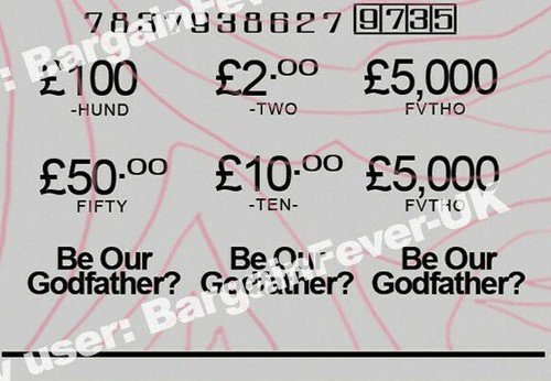 Will You Be My / Our Godmother Godfather Godparents Request Card Scratchcard - Picture 14 of 18