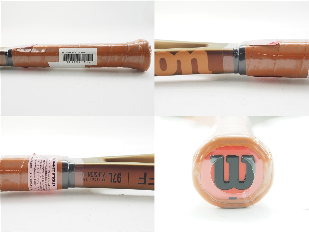 PROSTAFF97L G2 新品 Near Mint]Wilson Pro Staff 97 2023 4 1/4 G2 Tennis Racquet