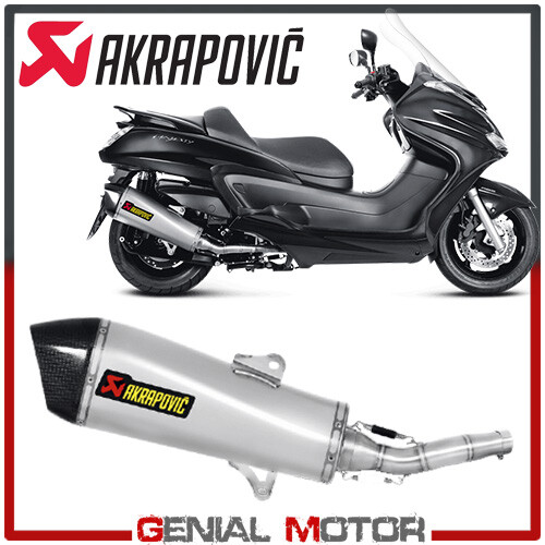 Exhaust Inox Approved Muffler Akrapovic for Yamaha MAJESTY 400 2007 \u003e 2015  | eBay