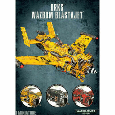 Orks Wazbom Blastajet Dakkajet Blitza Burna Bommer 40K Warhammer Sealed