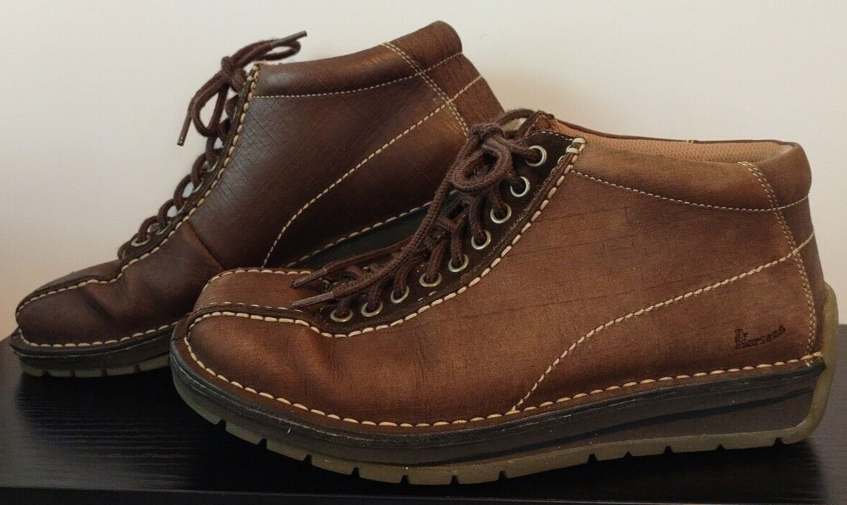 Dr Martens Oxford Chukka Boots Brown Shoes Men US 9 UK 8 Doc  display picture 2