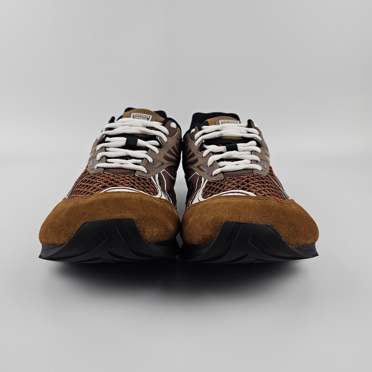 BOTTEGA VENETA Orbit $1050 Star Anise/Pinecone Sneakers New