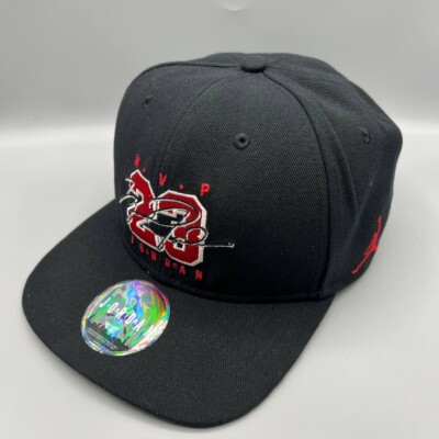 Air Jordan Hat Men Black MVP Jumpman 23 Nike Snap Back Cap Michael