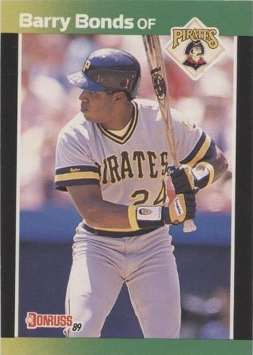 1989 Donruss Baseball's Best #73 Barry Bonds Pittsburgh Pirates